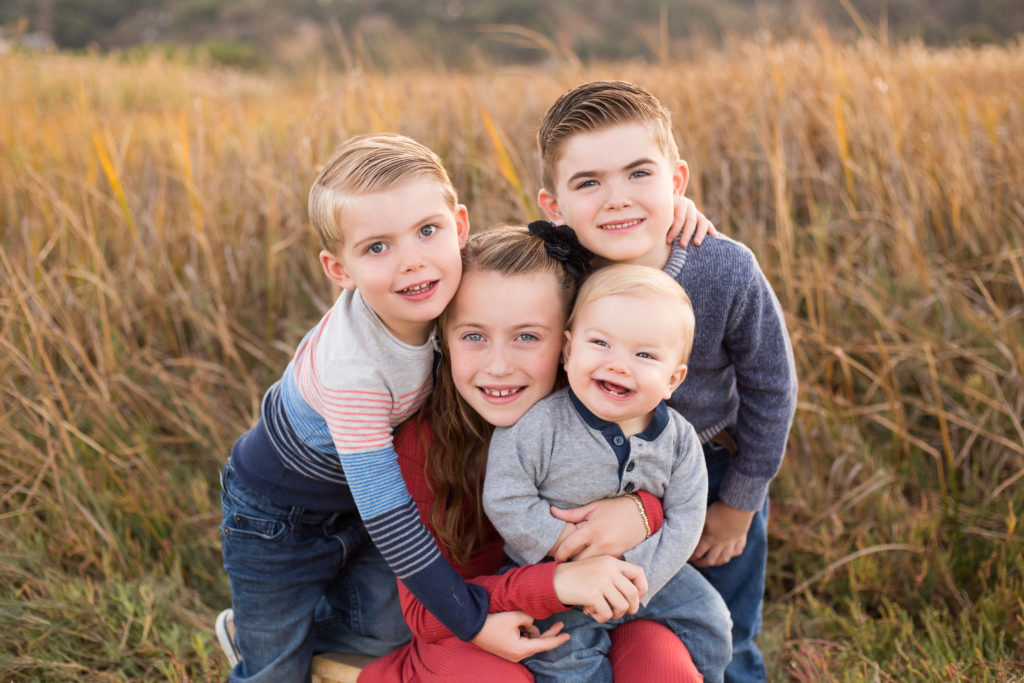 Baby and siblings photo in Martinez, california