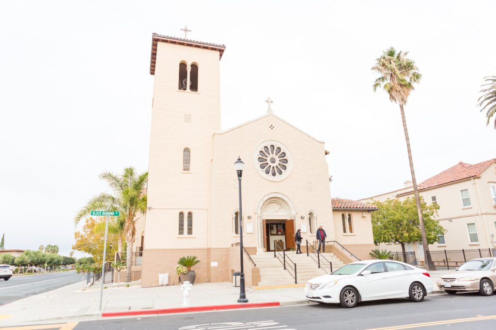 Baptism at church in Pittsburg, California